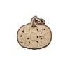 Puzzle en bois en forme de citrouille avec formes géométriques à encastrer, jeu éducatif de motricité fine