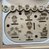 Insert sensoriel en bois - Pirates tout doux (version illustrée)