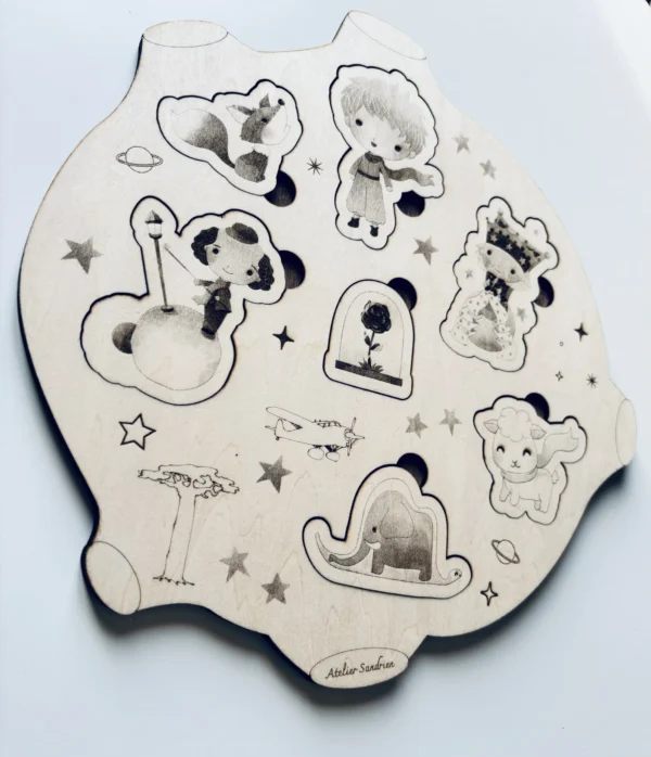 Le Prince - Puzzle en bois