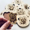 Les Petits Monstres - Puzzle en bois
