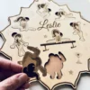 Gymnastique - Puzzle en bois