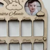 Cadre souvenirs bébé en bois - Ma Première Année