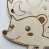 Puzzle en bois - Zoom sur la tête du Hérisson