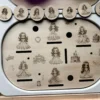 Insert sensoriel en bois - Les princesses