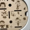 Insert sensoriel en bois - Le cirque