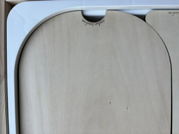 Insert en bois de base pour petit bac