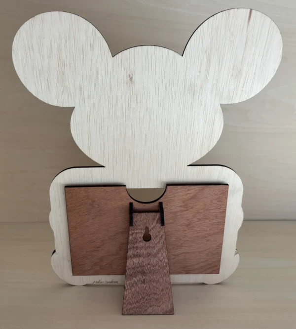 Cadre photo en bois -  Souris