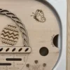 Insert sensoriel en bois - Chasse aux œufs de Pâques