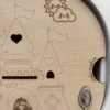 Insert sensoriel en bois - Château enchanté