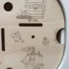 Insert sensoriel en bois - Les pirates (version réaliste)