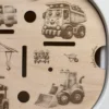 Insert sensoriel en bois - Engins de chantierI