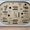Insert sensoriel en bois - Les animaux d'Australie