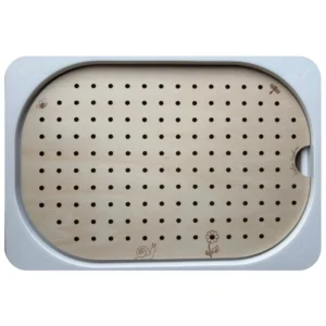 Insert sensoriel en bois perforé pour atelier à trous, support de motricité fine pour enfants avec picots et accessoires