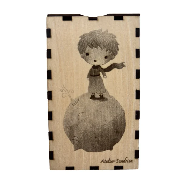 mémory le Prince en bois dans sa boîte