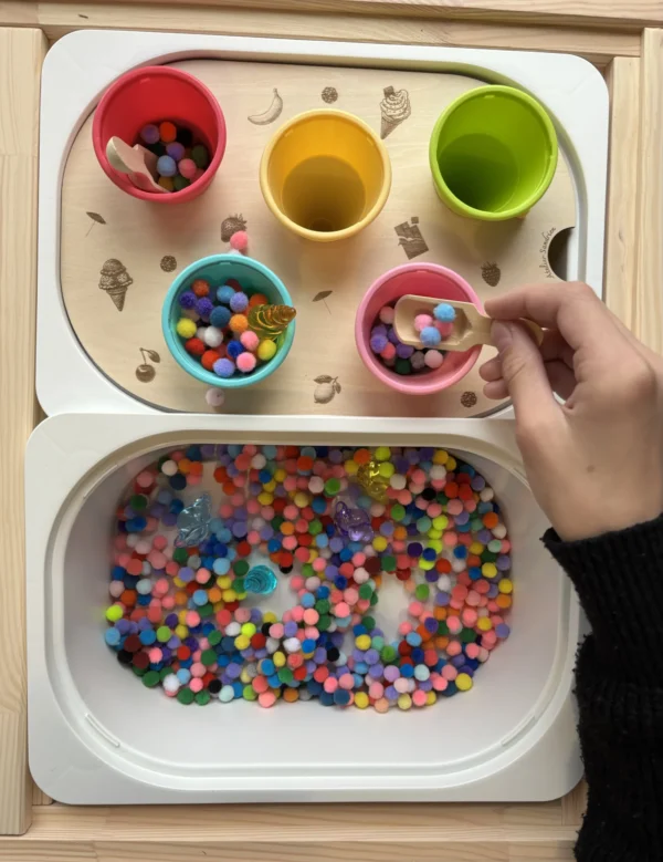 Porte-cônes en bois - Accessoire