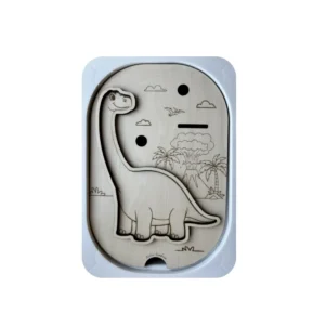 insert sensoriel forme diplodocus à remplir