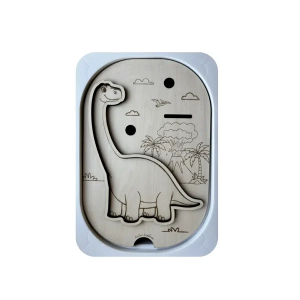 insert sensoriel forme diplodocus à remplir