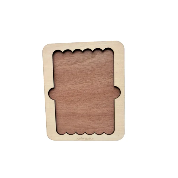 Puzzle bâton singe en bois – jeu éducatif enfant sans les bâtonnets
