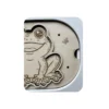 Insert sensoriel en bois - la grenouille à remplir zoom