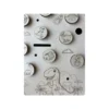 détail insert sensoriel bois- jetons scratch thème dinosaures