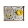 insert sensoriel en bois - ruche avec jetons en bois et bols accessoires