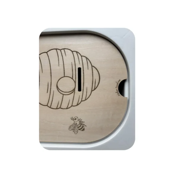 insert sensoriel en bois - zoom ruche